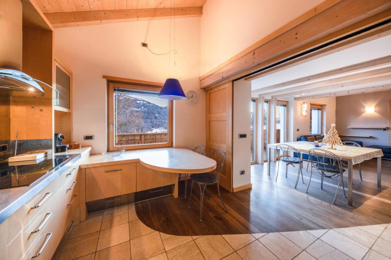 Ferienwohnung La Pratolina Attico Castello-Molina di Fiemme Exterior foto