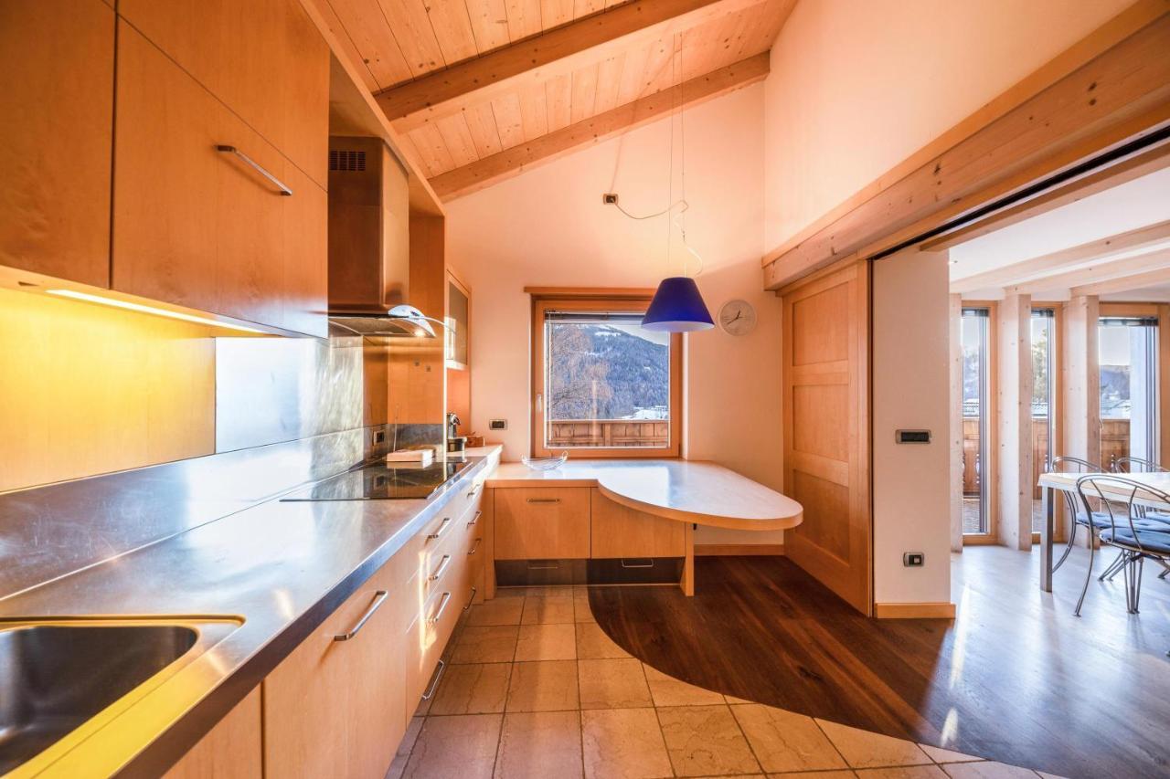 Ferienwohnung La Pratolina Attico Castello-Molina di Fiemme Exterior foto