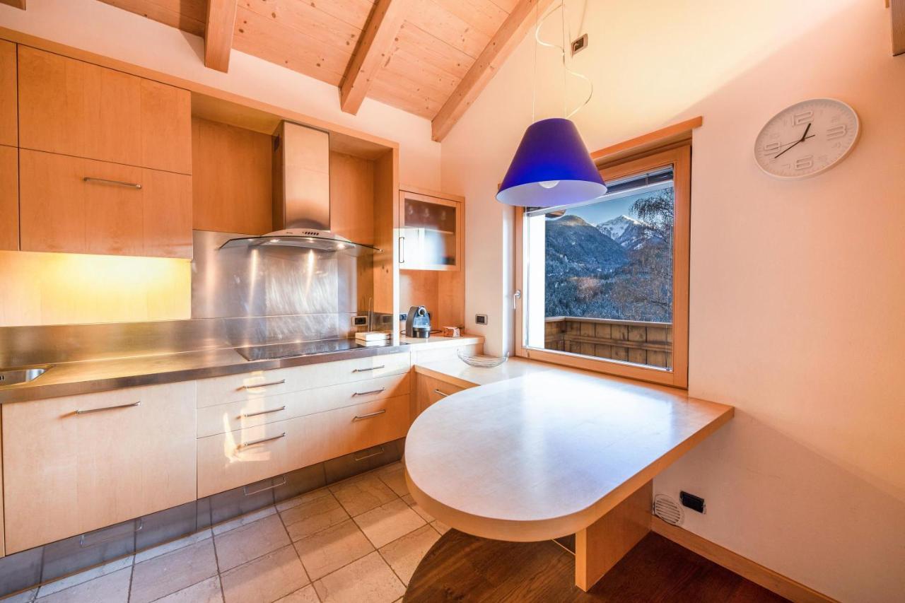 Ferienwohnung La Pratolina Attico Castello-Molina di Fiemme Exterior foto