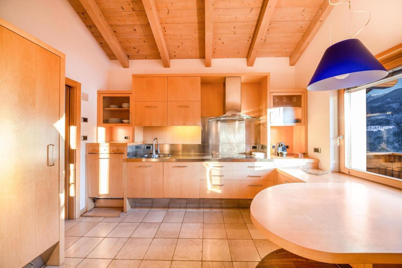 Ferienwohnung La Pratolina Attico Castello-Molina di Fiemme Exterior foto